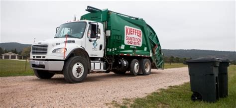 Kieffer sanitation - I recently moved to the area. How do I get signed up for trash collection service? We have three locations to serve you. You can request service online or call : 605-342-5575 | Belle Fource - 605-892-4635 | Gillette, WY - 307-682-6000.